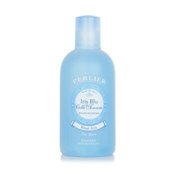 OJAM Online Shopping - Perlier Blue Iris Foaming Bath & Shower Gel 500ml/16.9oz Skincare