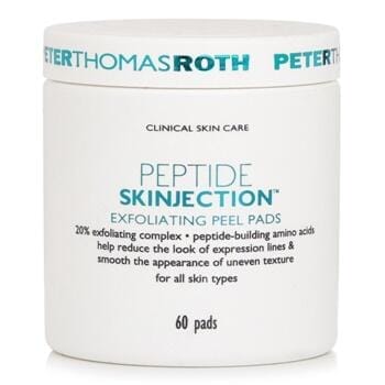 OJAM Online Shopping - Peter Thomas Roth Peptide Skinjection™ Exfoliating Peel Pads 60 Pads Skincare