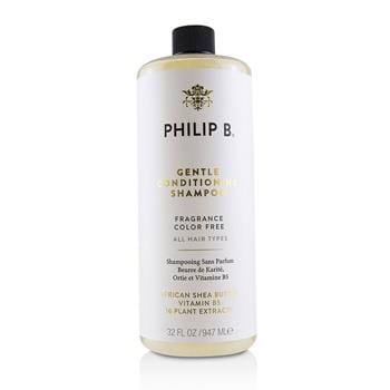 OJAM Online Shopping - Philip B Gentle Conditioning Shampoo (Fragrance Color Free - All Hair Types) 947ml/32oz Hair Care