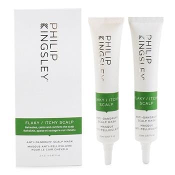 OJAM Online Shopping - Philip Kingsley Flaky/ Itchy Scalp Anti-Dandruff Scalp Mask 2x20ml/0.67oz Hair Care