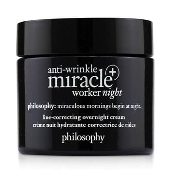OJAM Online Shopping - Philosophy Anti-Wrinkle Miracle Worker Night+ Line-Correcting Overnight Cream 60ml/2oz Skincare