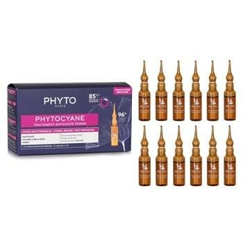 OJAM Online Shopping - Phyto PhytoCyane Anti-Hair Loss Reactional Treatment (For Woman) 12x5ml/0.16oz Hair Care