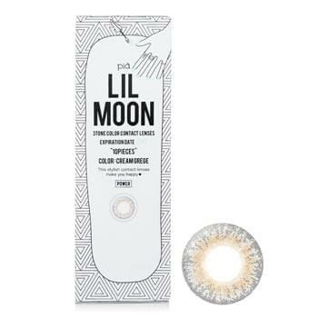 OJAM Online Shopping - Pia Lilmoon Cream Grege 1 Day Color Contact Lenses - - 2.00 10pcs Make Up