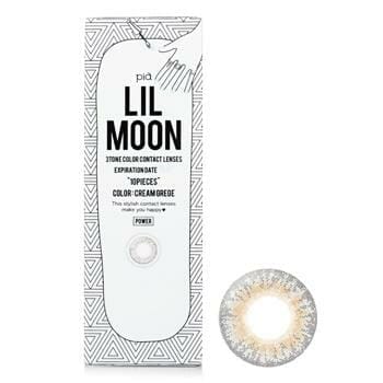 OJAM Online Shopping - Pia Lilmoon Cream Grege 1 Day Color Contact Lenses - - 3.00 10pcs Make Up