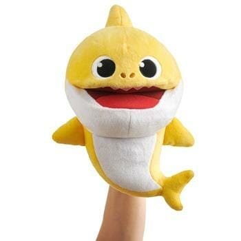 OJAM Online Shopping - Pinkfong Baby Shark Hand Puppet with Sound (Tempo Control) 17x18x27cm Toys