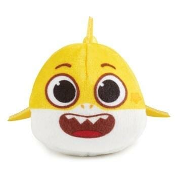 OJAM Online Shopping - Pinkfong Babyshark - Beanies with Sound 10x8x9cm Toys