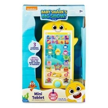 OJAM Online Shopping - Pinkfong Babyshark - Mini Tablet (Refresh) Toy 3x15x23cm Toys