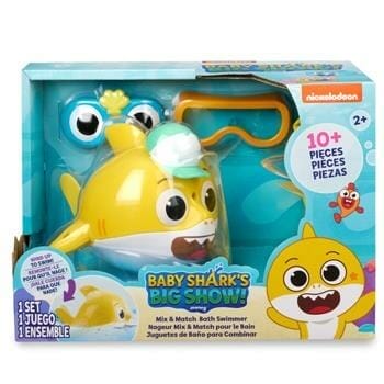 OJAM Online Shopping - Pinkfong Babyshark - Mix and Match Bath Swimmer 13x23x17cm Toys