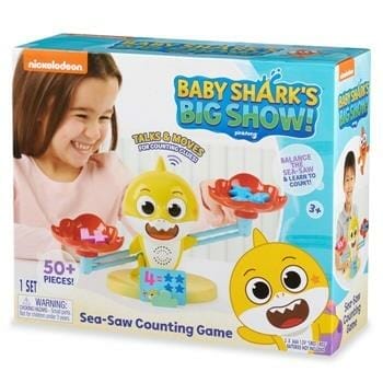 OJAM Online Shopping - Pinkfong Babyshark - Sea-Saw Counting Game 11x30x25cm Toys