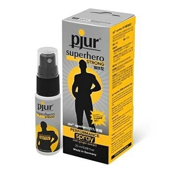 OJAM Online Shopping - Pjur Superhero Strong Performance Prolong Spray 20ml / 0.68oz Sexual Wellness