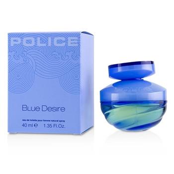 OJAM Online Shopping - Police Blue Desire Eau De Toilette Spray 40ml/1.35oz Ladies Fragrance