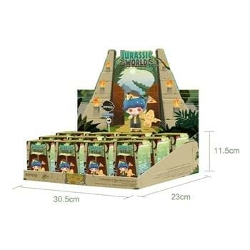 OJAM Online Shopping - Popmart DIMOO Jurassic World Series (Case of 12 Blind Boxes) 29x22x12cm Toys