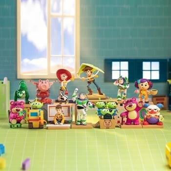 OJAM Online Shopping - Popmart Disney/Pixar Sunnyside Adventures Series (Individual Blind Boxes) 7 x 7 x 11cm Toys