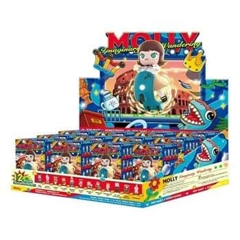 OJAM Online Shopping - Popmart MOLLY Imaginary Wandering Series (Case of 12 Blind Boxes) 29x22x12cm Toys