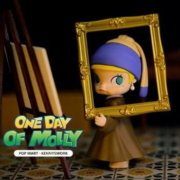 OJAM Online Shopping - Popmart Molly Baby one days (Individual Blind Boxes) 6.5x6.5x10cm Toys