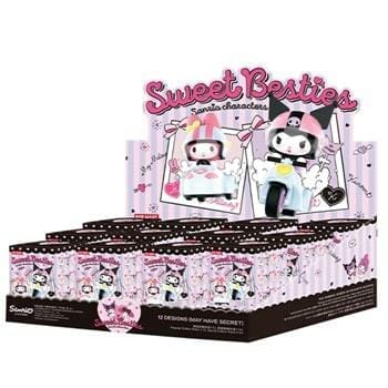 OJAM Online Shopping - Popmart Sanrio characters Sweet Besties Series - (Case of 12 Blind Boxes) 27x11x20cm Toys