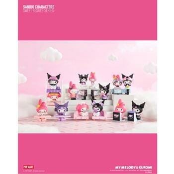 OJAM Online Shopping - Popmart Sanrio characters Sweet Besties Series (Individual Blind Boxes) 7x11x7cm Toys