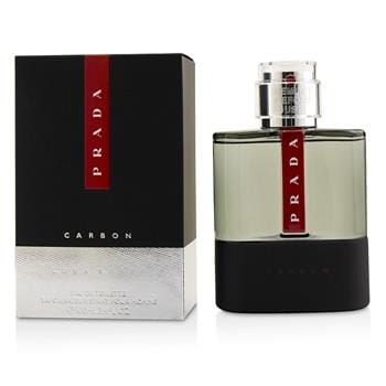 OJAM Online Shopping - Prada Luna Rossa Carbon Eau De Toilette Spray 100ml/3.4oz Men's Fragrance