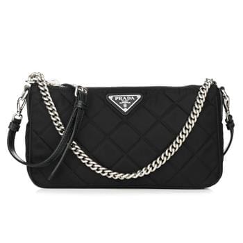 OJAM Online Shopping - Prada Prada Shoulder Bag / Crossbody Bag 1BH026 Black Luxury