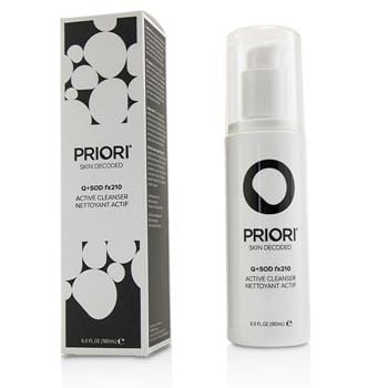 OJAM Online Shopping - Priori Q+SOD fx210 - Active Cleanser 180ml/6oz Skincare