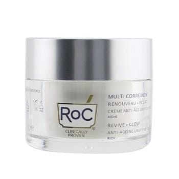 OJAM Online Shopping - ROC Multi Correxion Revive + Glow Anti-Ageing Unifying Rich Cream 50ml/1.69oz Skincare