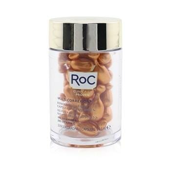 OJAM Online Shopping - ROC Multi Correxion Revive + Glow Night Serum Capsules 30Caps Skincare