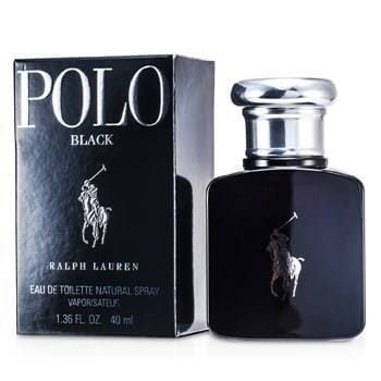 OJAM Online Shopping - Ralph Lauren Polo Black Eau De Toilette Spray 40ml/1.3oz Men's Fragrance