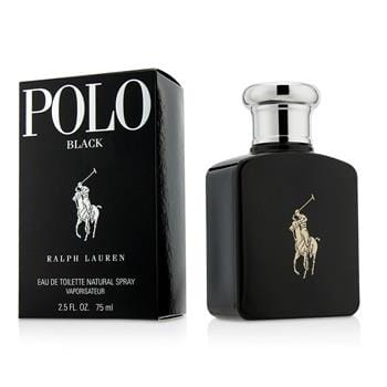 OJAM Online Shopping - Ralph Lauren Polo Black Eau De Toilette Spray 75ml/2.5oz Men's Fragrance