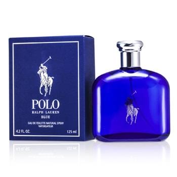 OJAM Online Shopping - Ralph Lauren Polo Blue Eau De Toilette Spray 125ml/4.2oz Men's Fragrance