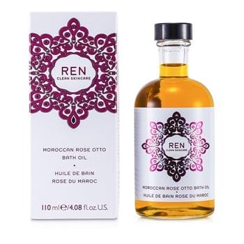 OJAM Online Shopping - Ren Moroccan Rose Otto Bath Oil 110ml/3.7oz Skincare