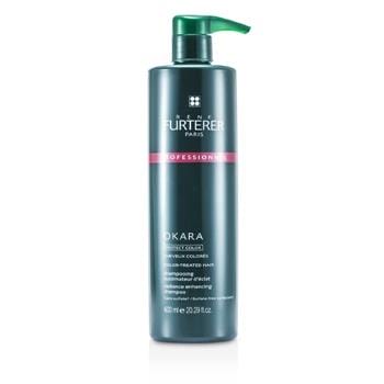 OJAM Online Shopping - Rene Furterer Okara Protect Color Color Radiance Ritual Radiance Enhancing Shampoo - Color-Treated Hair (Salon Product) 600ml/20.29oz Hair Care