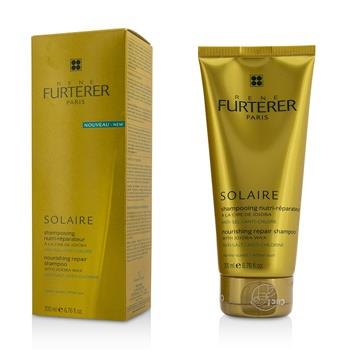 OJAM Online Shopping - Rene Furterer Solaire Nourishing Repair Shampoo with Jojoba Wax - After Sun 200ml/6.76oz Hair Care