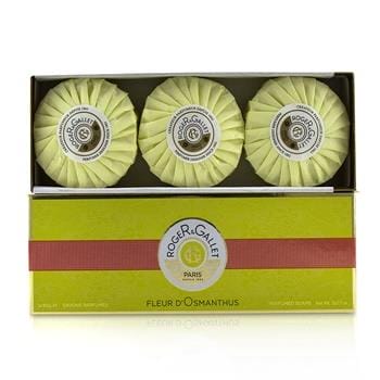 OJAM Online Shopping - Roger & Gallet Fleur d' Osmanthus Perfumed Soap Coffret 3x100g/3.5oz Ladies Fragrance