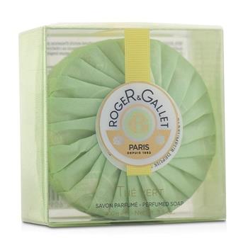 OJAM Online Shopping - Roger & Gallet Green Tea (The Vert) Perfumed Soap 100ml/3.5oz Ladies Fragrance