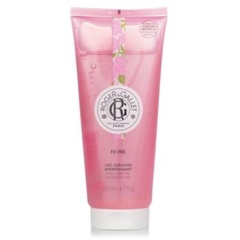 OJAM Online Shopping - Roger & Gallet Rose Wellbeing Shower Gel 200ml/6.7oz Ladies Fragrance