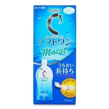 OJAM Online Shopping - Rohto Rohto C3 Contact Lenses Multi-purpose Solution Moist - 500ml 500ml Health