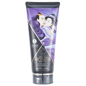 OJAM Online Shopping - SHUNGA Kissable Massage Cream - Exotic Fruits 200ml/7oz Sexual Wellness