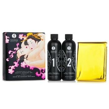 OJAM Online Shopping - SHUNGA Oriental Body-to-Body Erotic Massage Gel - Sparkling Strawberry Wine 1pc Sexual Wellness