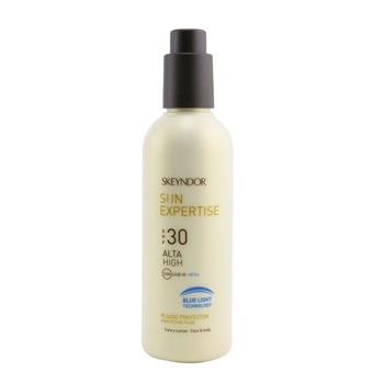 OJAM Online Shopping - SKEYNDOR Sun Expertise Protective Face & Body Fluid SPF 30 - With Blue Light Technology (For All Skin Types & Water-Resistant) 200ml/6.8oz Skincare