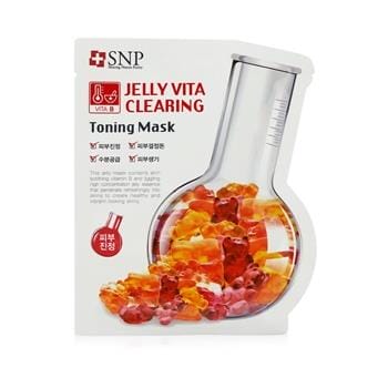 OJAM Online Shopping - SNP Jelly Vita Clearing Toning Mask (Vitamin B) (Exp. Date: 11/2021) 10mlx30ml/1oz Skincare