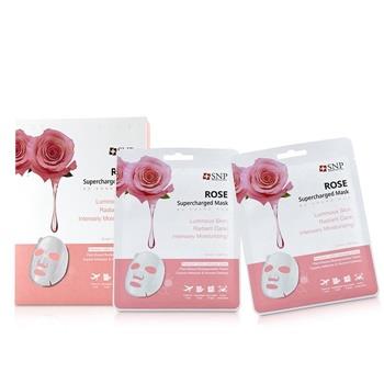 OJAM Online Shopping - SNP Rose Supercharged Mask (Moisturizing) 10x25ml/0.84oz Skincare