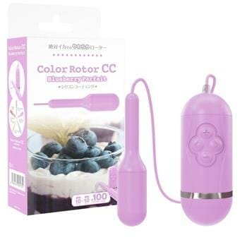 OJAM Online Shopping - SSI Japan Color Rotor CC Vibrator - Blueberry Parfait 1pc Sexual Wellness