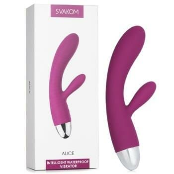 OJAM Online Shopping - SVAKOM Alice Vibrator - # Violet 1pc Sexual Wellness