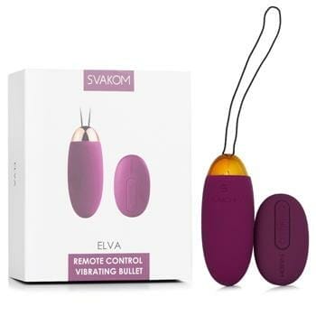 OJAM Online Shopping - SVAKOM Elva Vibrator - # Violet 1pc Sexual Wellness