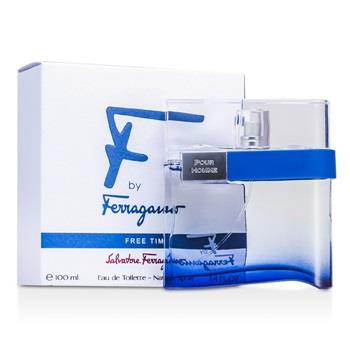 OJAM Online Shopping - Salvatore Ferragamo F by Ferragamo Free Time Eau De Toilette Spray 100ml/3.4oz Men's Fragrance