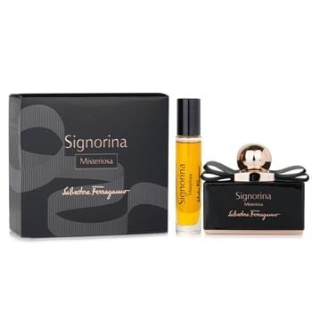 OJAM Online Shopping - Salvatore Ferragamo Signorina Misteriosa Coffret: Eau De Parfum Spray 50ml + Eau De Parfum Spray 10ml 2pcs Ladies Fragrance