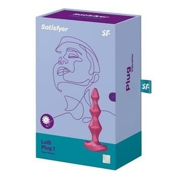 OJAM Online Shopping - Satisfyer Lolli plug 1 Plug Vibrator - # Rose Pink 1pc Sexual Wellness