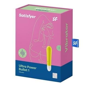 OJAM Online Shopping - Satisfyer Ultra Power Bullet 1 Vibrator - # Yellow 1pc Sexual Wellness