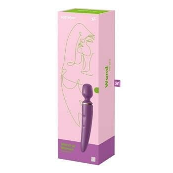 OJAM Online Shopping - Satisfyer Wand-er Woman Vibrator - # Purple 1pc Sexual Wellness