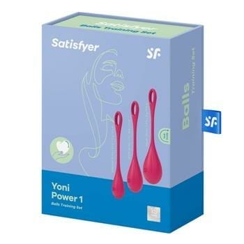 OJAM Online Shopping - Satisfyer Yoni Power 1 Balls Training Set - # Red 1pc Sexual Wellness